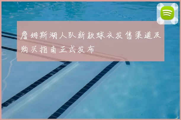 詹姆斯湖人队新款球衣发售渠道及购买指南正式发布